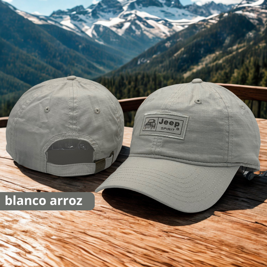 🧢 Gorra Jeep con Parche Bordado | Clásica, Resistente y con Estilo