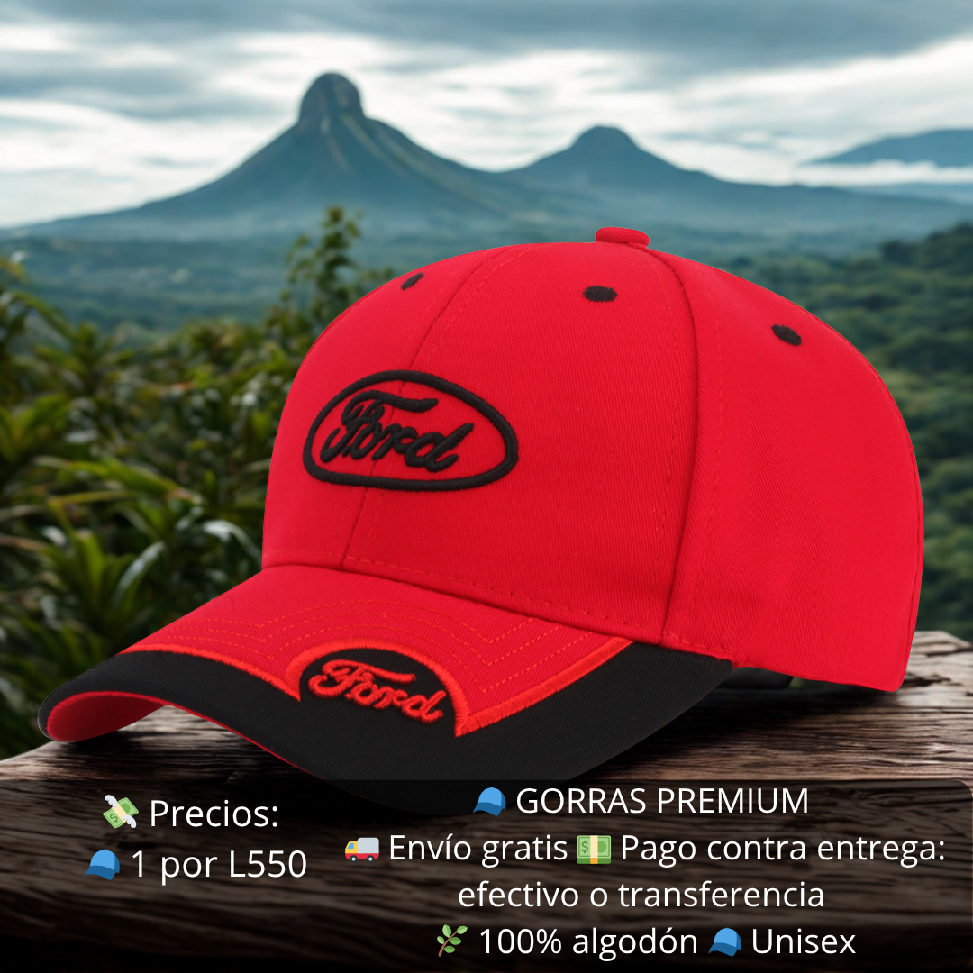 Gorra Ford - Logo 3D | Talla Ajustable