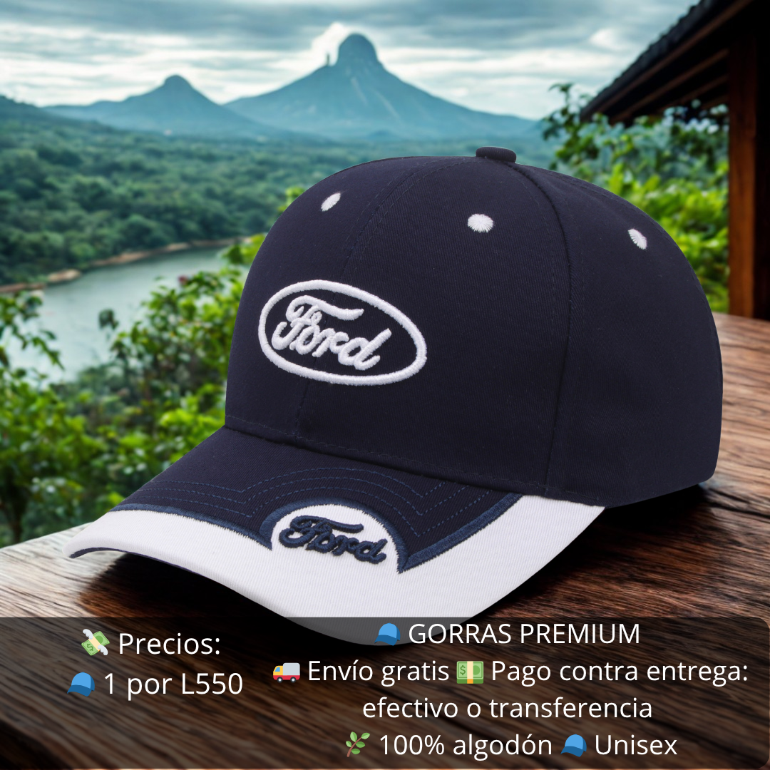 Gorra Ford - Logo 3D | Talla Ajustable