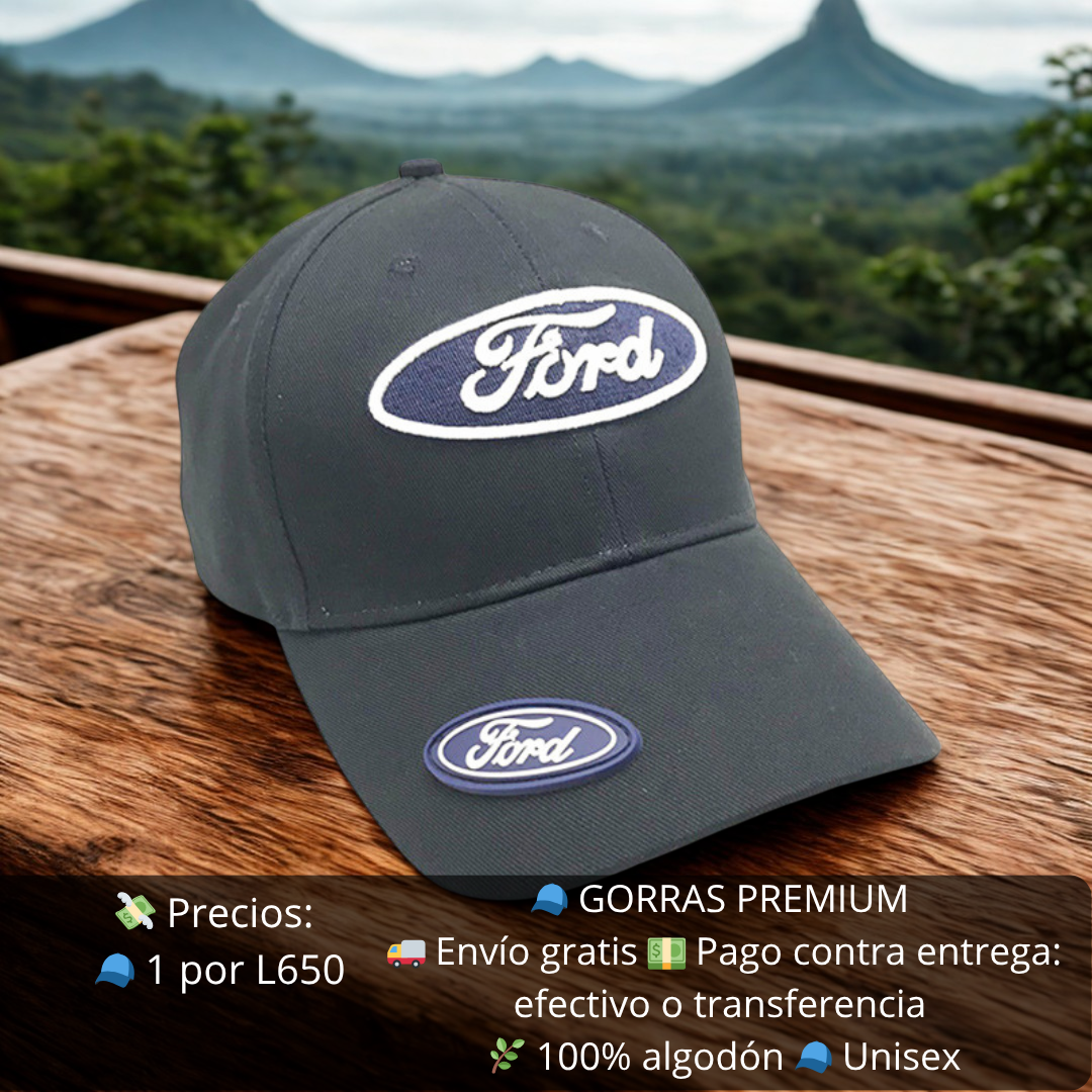 Gorra Ford - Logo 3D | Talla Ajustable