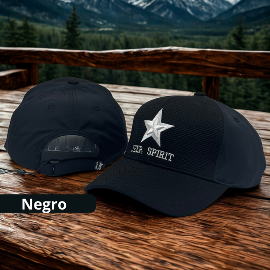 🧢 Gorra Jeep de Poliéster | Ligera, Resistente y Lista para la Ruta