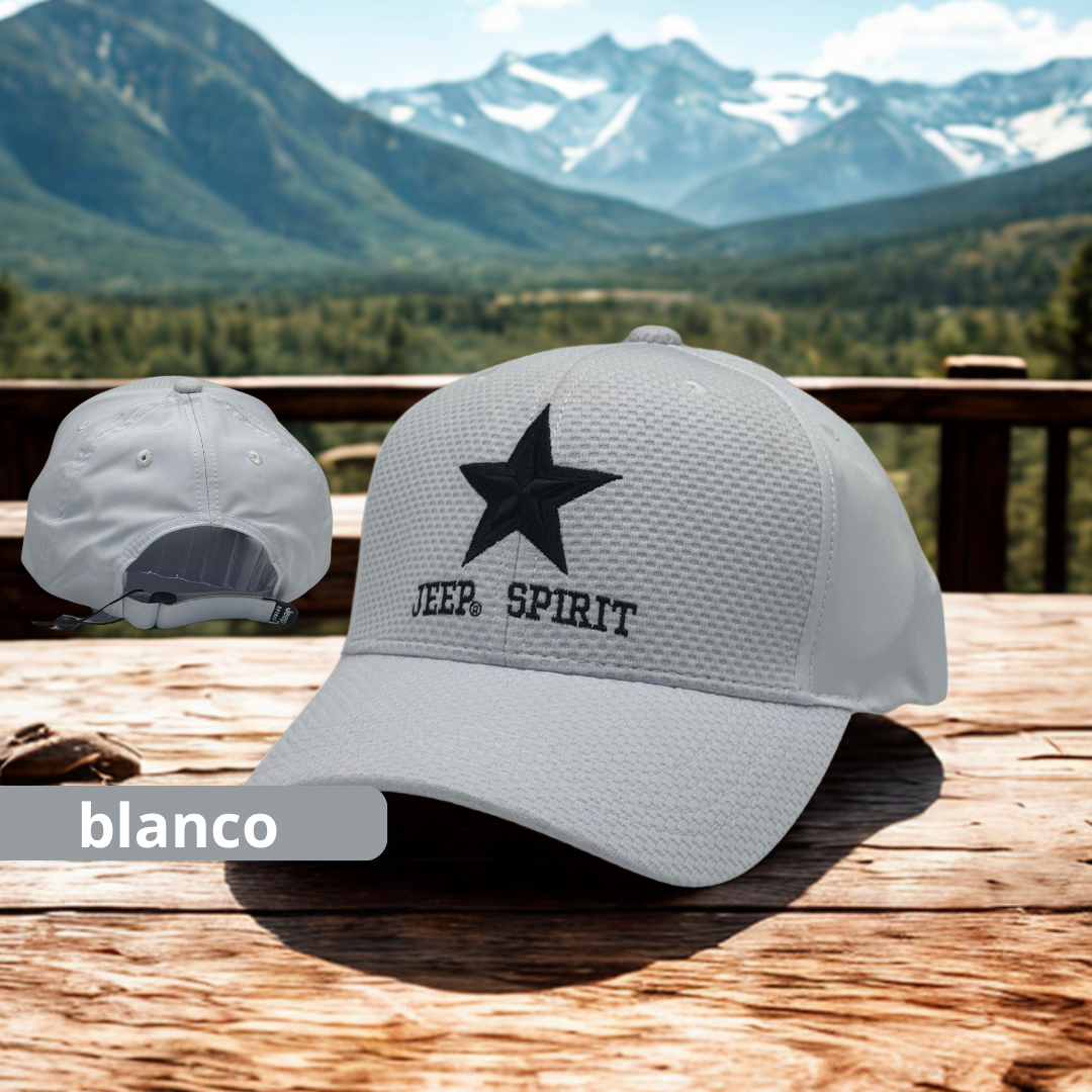 🧢 Gorra Jeep de Poliéster | Ligera, Resistente y Lista para la Ruta
