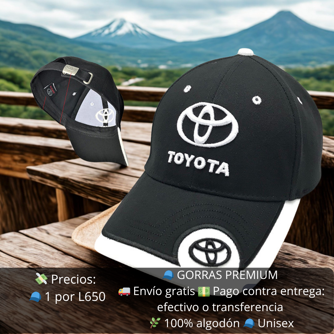 Gorra Toyota para hombre-casual y moderna