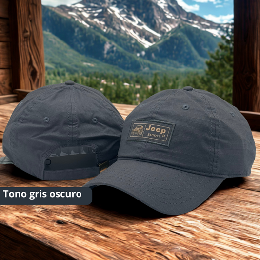 🧢 Gorra Jeep con Parche Bordado | Clásica, Resistente y con Estilo