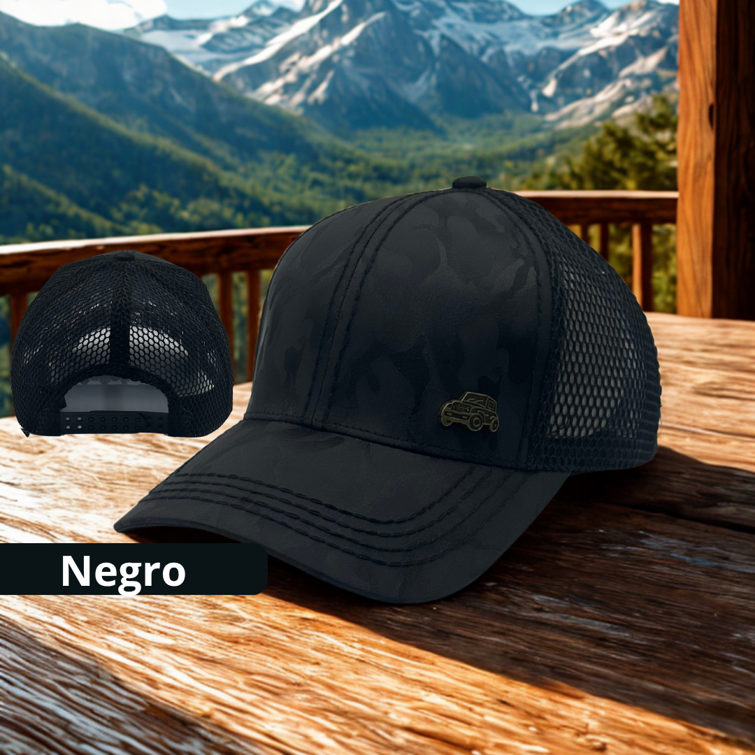 🧢 Gorra Jeep de Malla | Comodidad, Ventilación y Estilo Outdoor