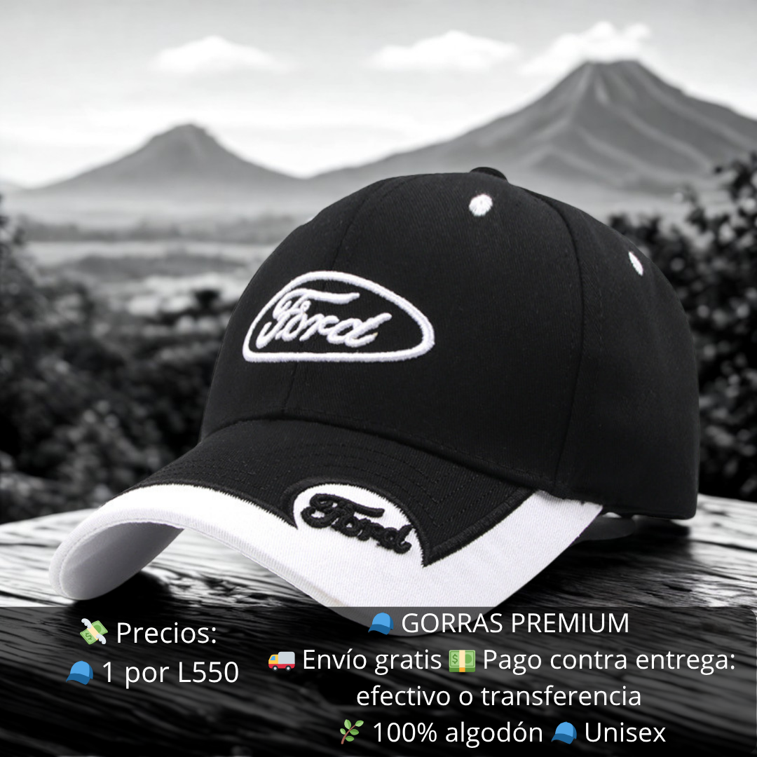 Gorra Ford  - Logo 3D | Talla Ajustable