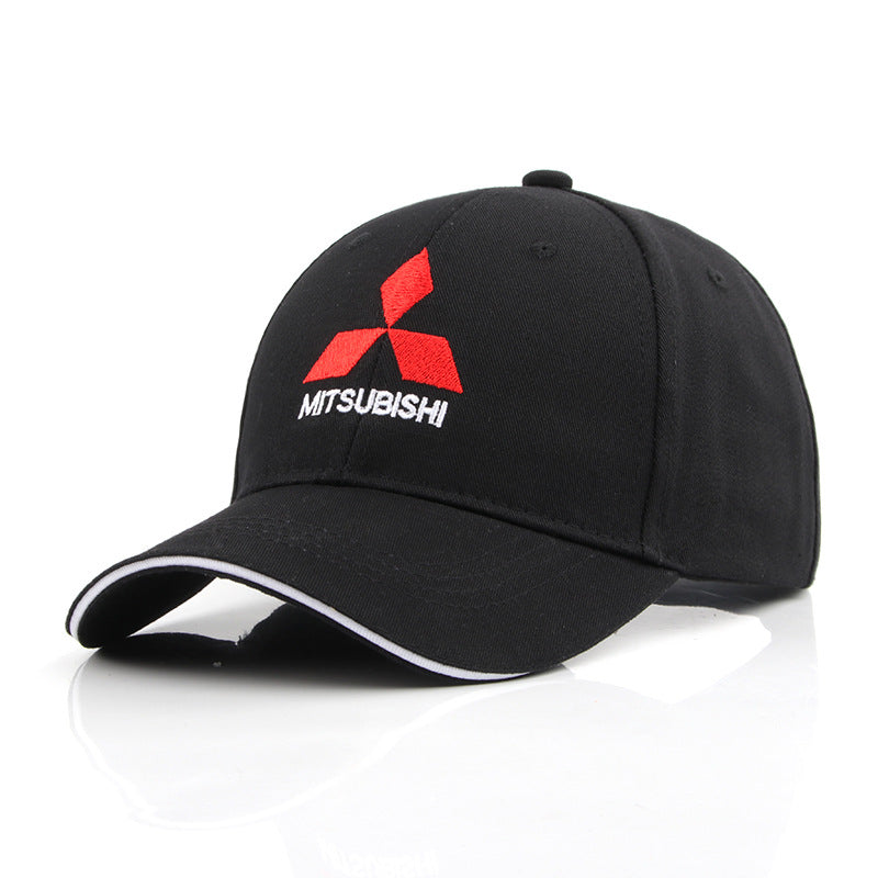 Gorra Mitsubishi – Bordado 3D, algodón premium, ajustable