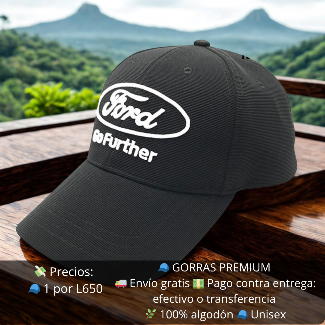 Gorra Ford  - Logo 3D | Talla Ajustable