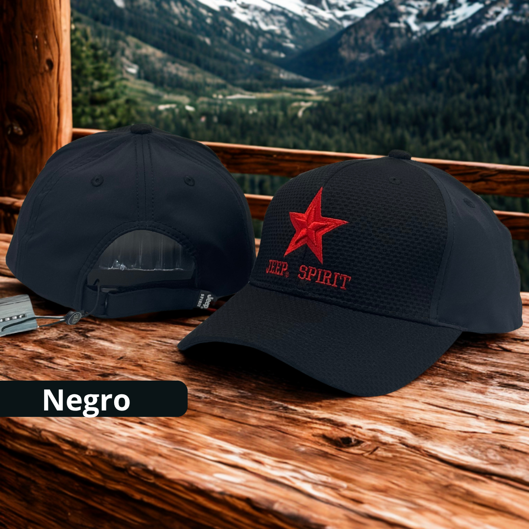 🧢 Gorra Jeep de Poliéster | Ligera, Resistente y Lista para la Ruta