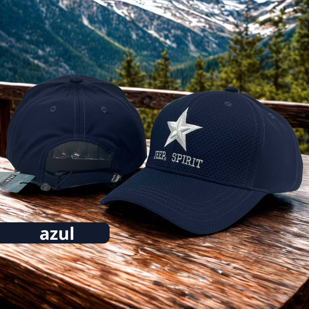 🧢 Gorra Jeep de Poliéster | Ligera, Resistente y Lista para la Ruta