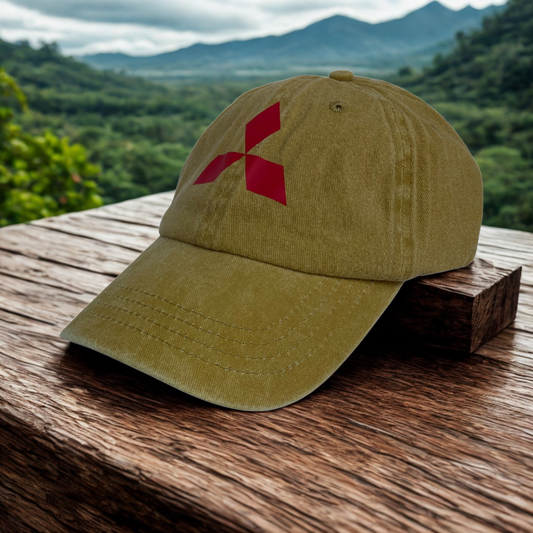 Gorra Mitsubishi – Logo impreso, algodón premium, ajustable