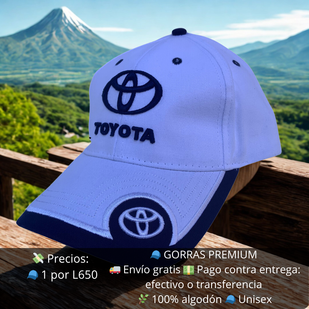 Gorra Toyota para hombre-casual y moderna