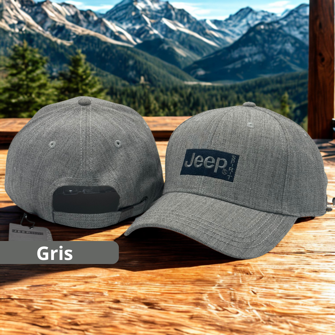 🧢 Gorra Jeep | Aventura y Estilo en Cada Detalle